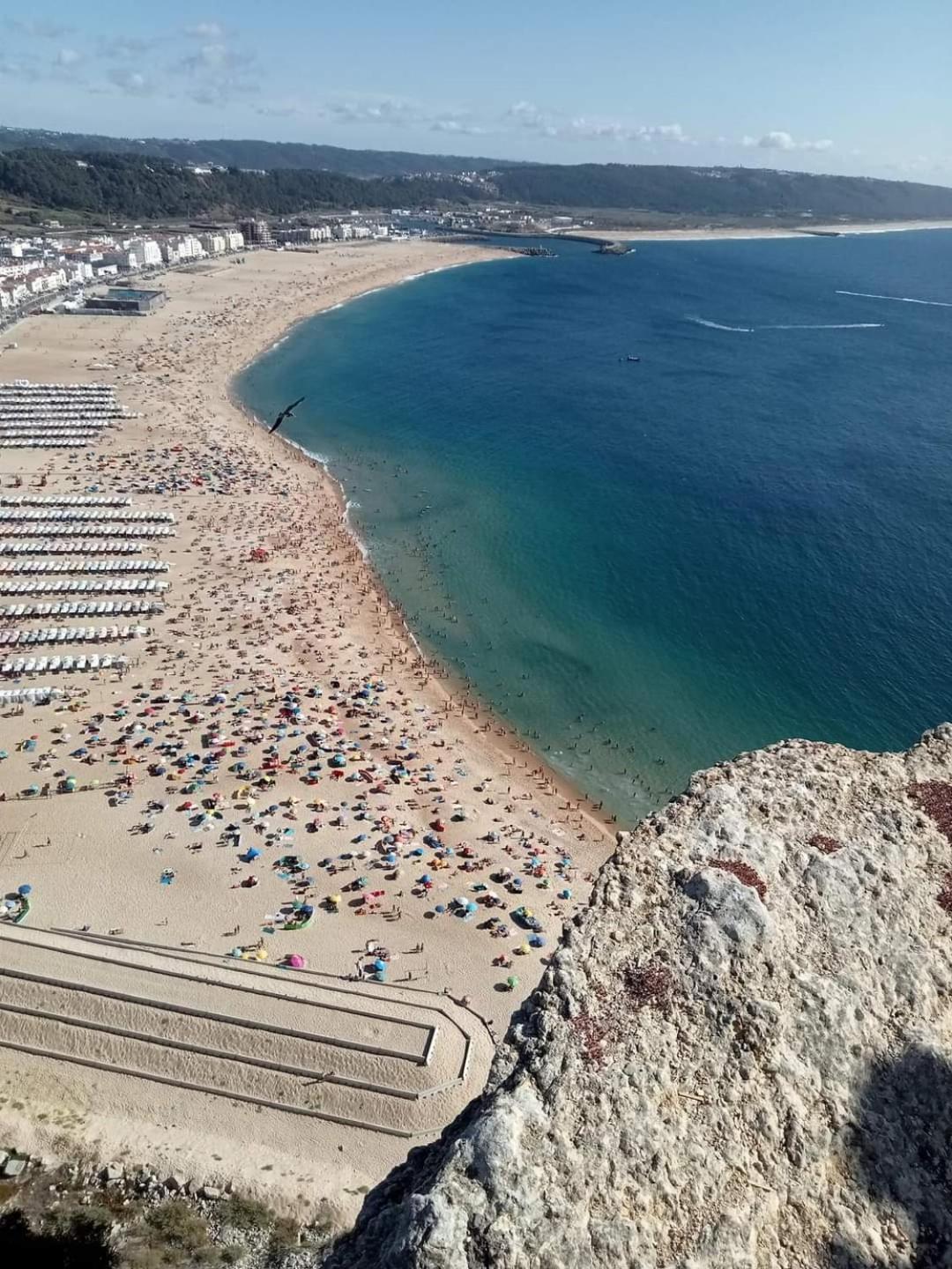Elegant Sea View Apartment Nazaré Buitenkant foto